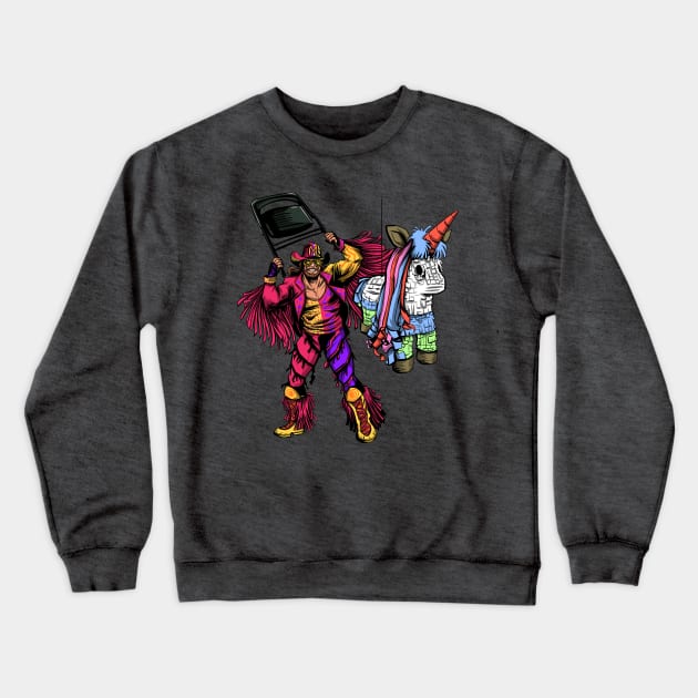 Savage Piñata Crewneck Sweatshirt by Zascanauta